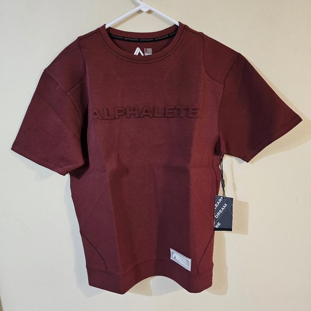 Alphalete Elements LDB More Men's Half Sleeve Pullover - Size S